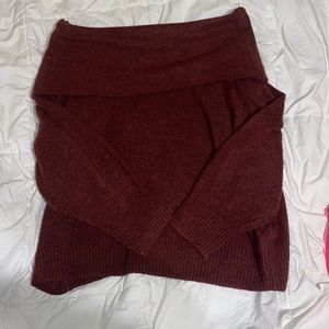H&M off the shoulder sweater